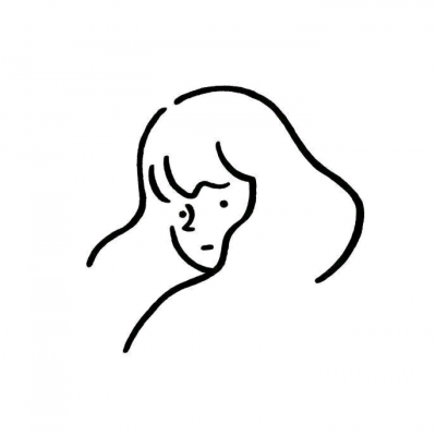 12张个性女生简笔画头像 高清素材合集
