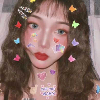 女生美妆高清头像合集 30张精选时尚美妆女生头像