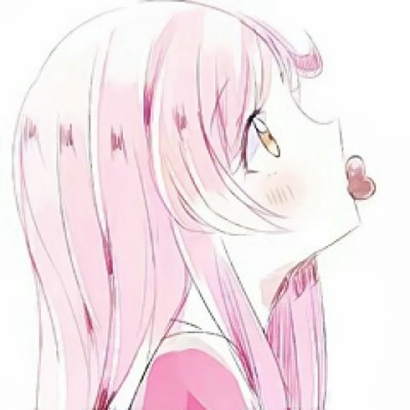少女粉色系动漫头像合集 36张软萌可爱的粉色系二次元头像