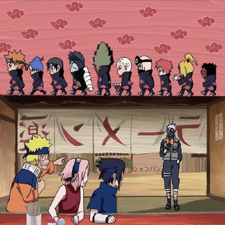 火影忍者主题背景图和头像合集，作者@令今争渡