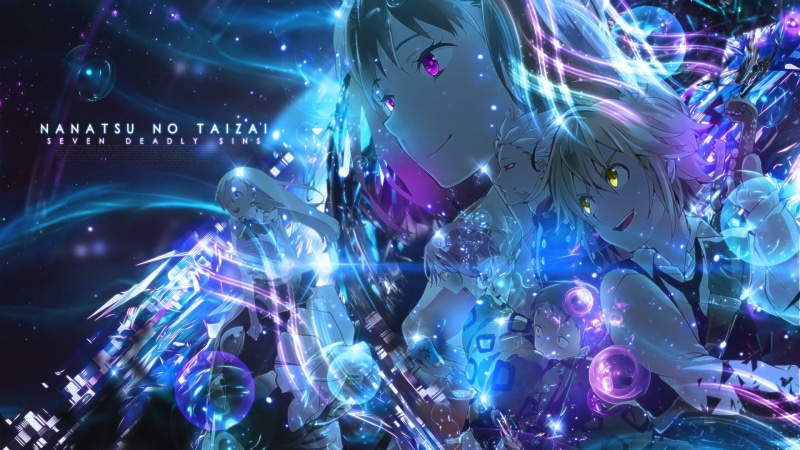 七大罪主题壁纸合集 蓝眼金发角色高清壁纸