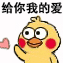 软萌治愈！小鹦鹉爱心动态表情包来啦