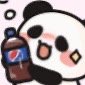 博主@草莓味二喵的可爱小熊猫表情包来啦