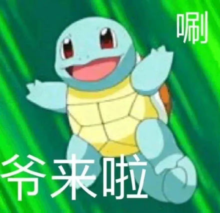 聊天斗图必备！杰尼龟表情包合集整理好了