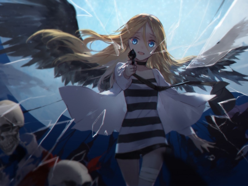 这组壁纸是《杀戮的天使》瑞吉儿·加德纳的真人仿拍高清肖像图