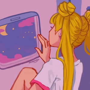 18张高清个性女生卡通手绘头像合集