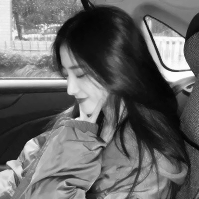 12张高冷拽酷！黑白风女生QQ头像合集