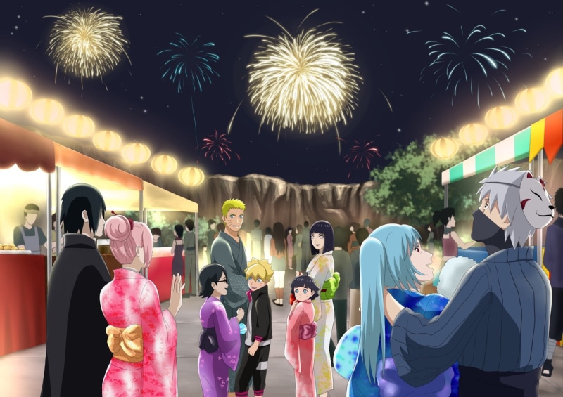 博人传火影同人壁纸合集：木叶祭典名场面高清图