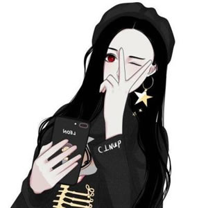 20张高清好看的女生动画微信头像合集