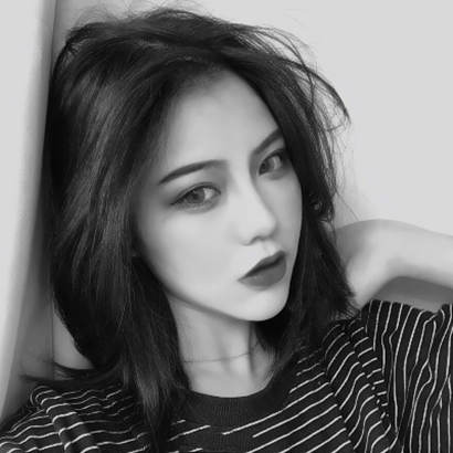 16张高清高冷黑白女生头像合集