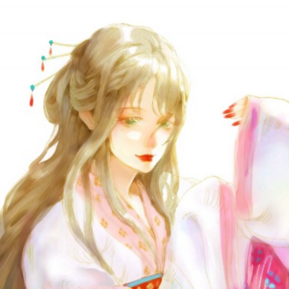 33张唯美古风漫画女生头像 优雅高清头像素材合集
