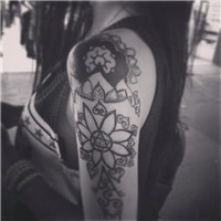 21张霸气花臂女生头像合集 冷酷社会感拉满