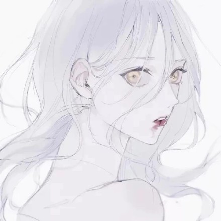 手绘画风的男女生头像合集来啦