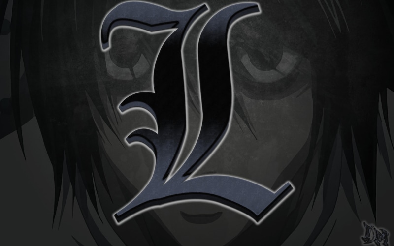 《死亡笔记L Lawliet暗黑氛围感壁纸合集 高清2K画质》