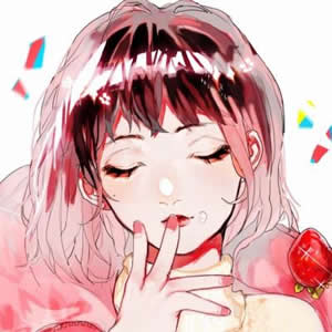 18张高清清纯可爱动漫女生头像合集