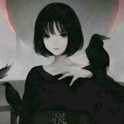 抖音黑化女生动漫头像 36张高清合集来了