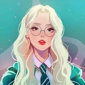 18张霸气高冷风格动漫女生QQ头像