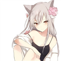 软萌拉满！19张二次元猫耳女孩头像合集