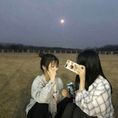 22张高清好看的女生双人闺蜜头像，一次配齐两张配对款