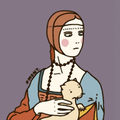 9张高清复古感欧美动漫女生头像，氛围感拉满