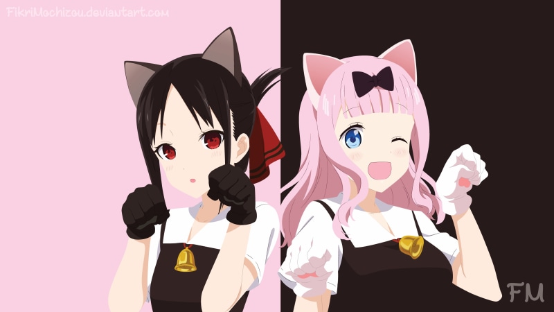 《辉夜大小姐想让我告白》4K猫娘壁纸合集