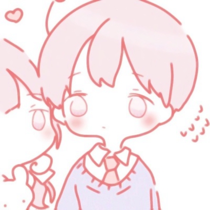 18张高清粉色系动漫软妹头像合集