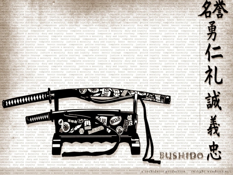 武士刀武士道动漫艺术壁纸合集