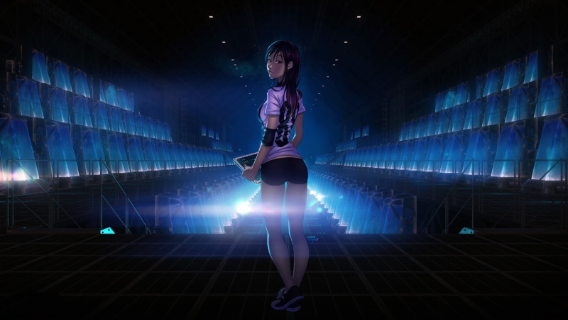 这套绝美二次元原创少女壁纸 谁看了不心动