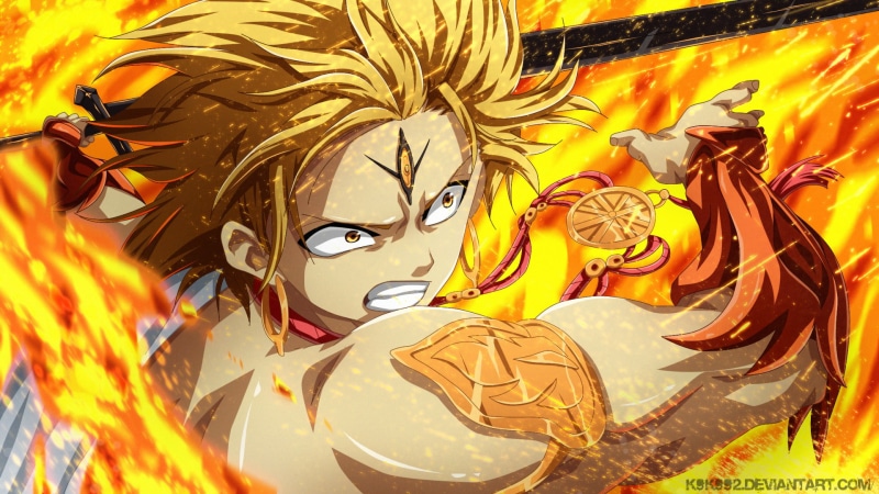 《魔笛MAGI》阿里巴巴·沙尔贾 高清动漫壁纸