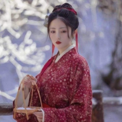 22张高清氛围感拉满的真人女生古风头像