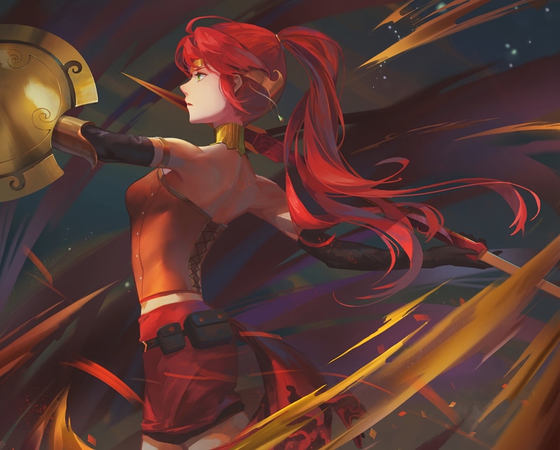 RWBY绝美角色壁纸合集 长发少女灵动起舞