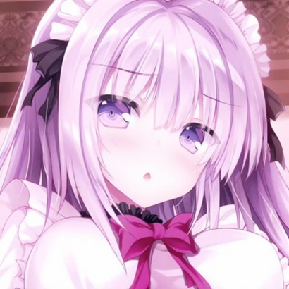 浅粉色系可爱动漫女生头像合集 17张高清图分享