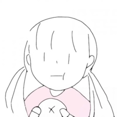 软萌简笔画小女孩头像 8张可爱高清女生头像来啦