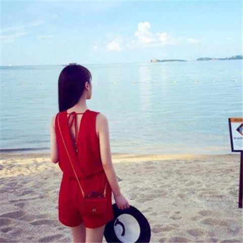 快手女生长发背影头像 12张高清快手专用头像合集