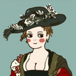 9张高清复古感欧美动漫女生头像，氛围感拉满