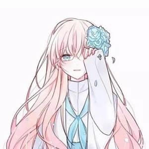 18张高清可爱长发女生漫画头像 唯美氛围感拉满