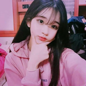 16张高清萌系粉色真人女生头像 软妹感拉满