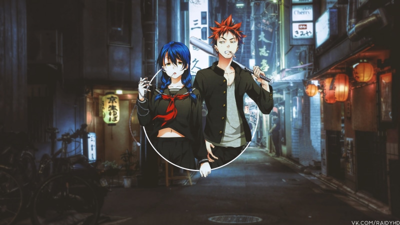 4K壁纸！食戟之灵主角团美图合集