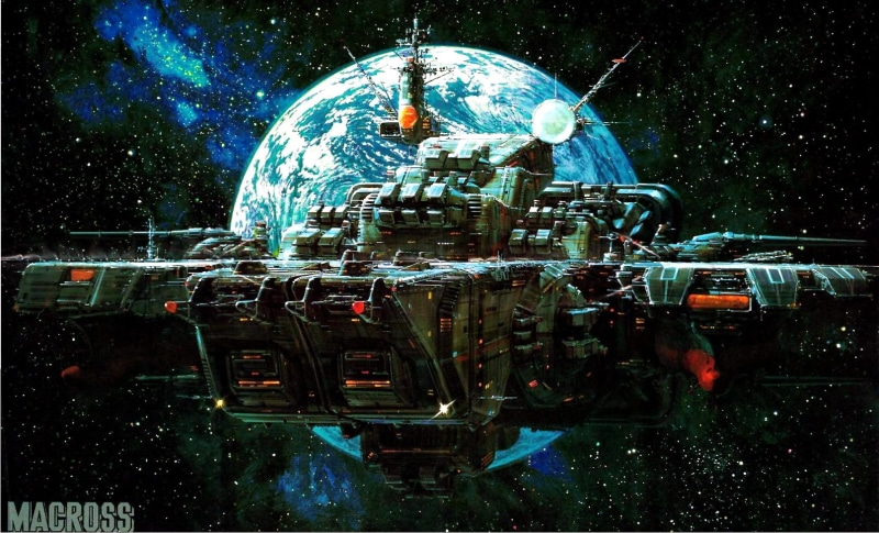 超燃！太空堡垒女武神机甲1080P高清动漫壁纸