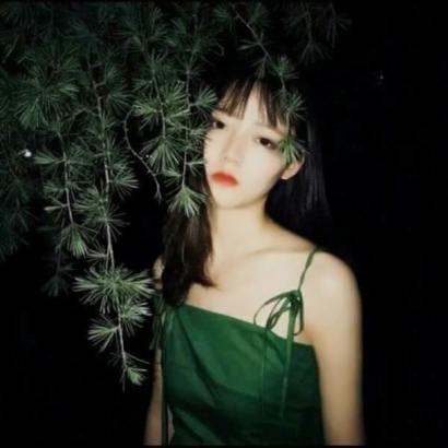 女生小清新绿色头像合集！27张高清治愈系绿色系女生头像来了