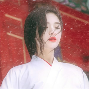 14张超好看的白衣古风女生头像 高清又唯美