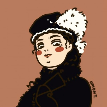 9张高清复古感欧美动漫女生头像，氛围感拉满