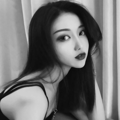 女生微信黑白头像合集！14张高清又有气质的头像图
