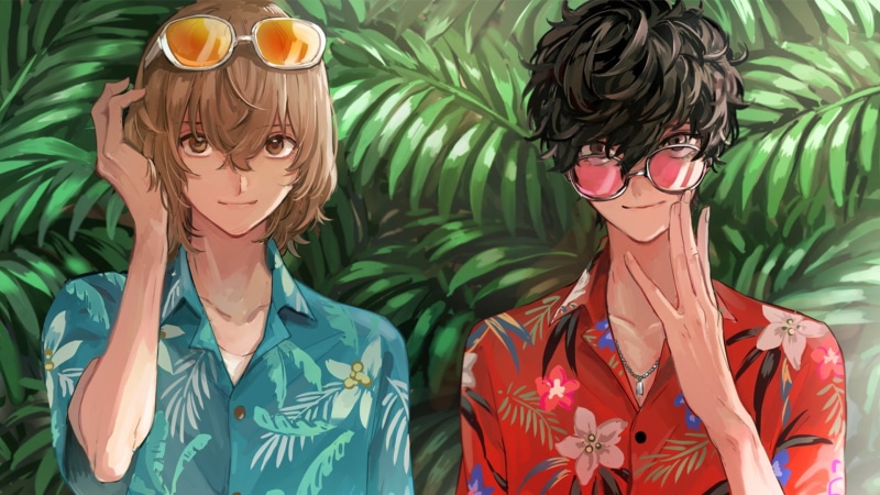 女神异闻录5 Joker&明智吾郎高清壁纸合集