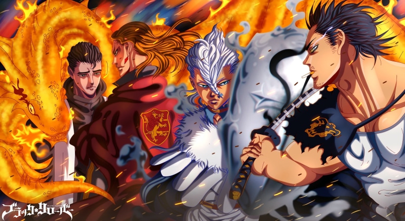 黑色四叶草全员高清壁纸合集