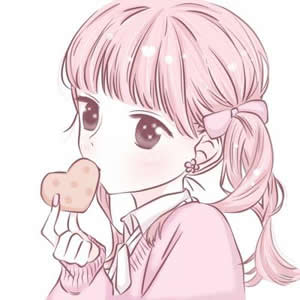 12张软乎乎的粉色系二次元少女头像 戳中少女心的可爱款