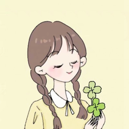 9张清新简约风少女动漫头像 好看又治愈的女生头像素材