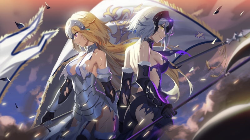 Fate系列英灵壁纸合集 短髮,側乳,黃瞳,動漫,復仇者(Fate/Grand Order),橫幅,Fate/Apocrypha,Fate系列,黑色手套,銀髮,Fate/Grand Order高清壁紙