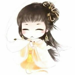 超萌大眼Q版古风女生头像 14张高清可爱素材合集