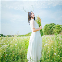 23张清新婚纱照风格女生QQ头像 氛围感拉满